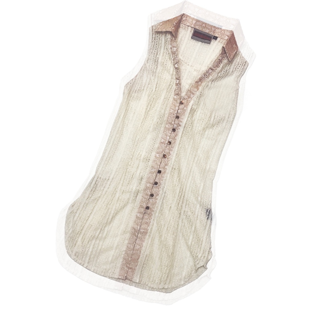 JAWBREAKER LACE BLOUSE W/ CORSETED BACK